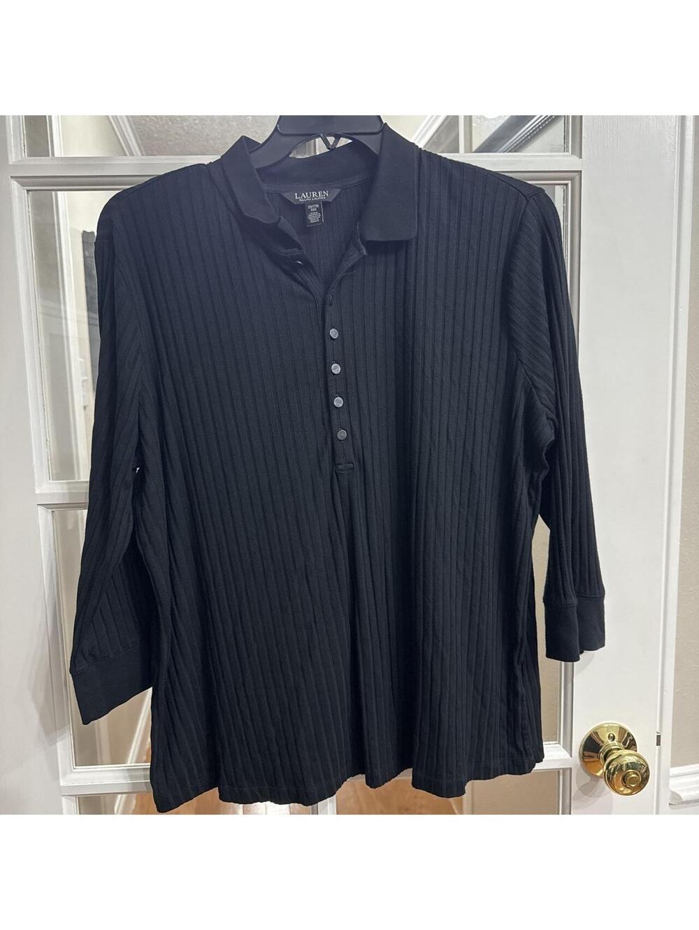 Polo Ralph Lauren Women's Black Shirt